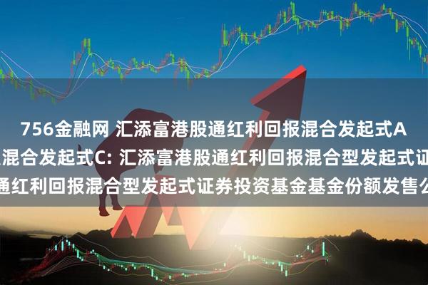 756金融网 汇添富港股通红利回报混合发起式A,汇添富港股通红利回报混合发起式C: 汇添富港股通红利回报混合型发起式证券投资基金基金份额发售公告